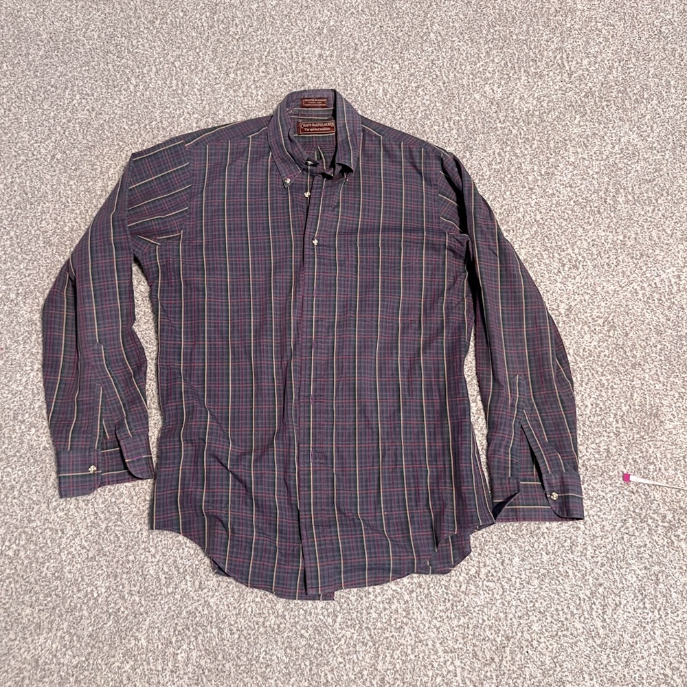 Chaps-Ralph Lauren long sleeve shirt. Pit to pit 21, size medium